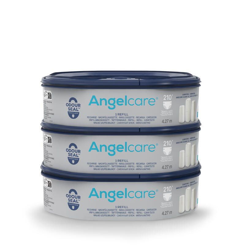 Recharges Octogonales X3 Gris - angelcare