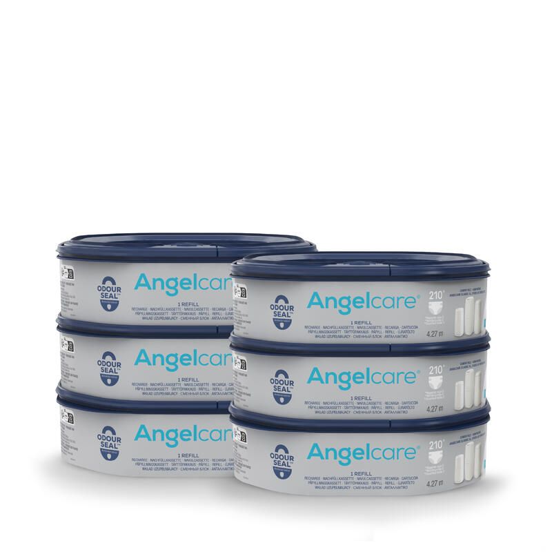 Recharges Octogonales X6 Gris - angelcare