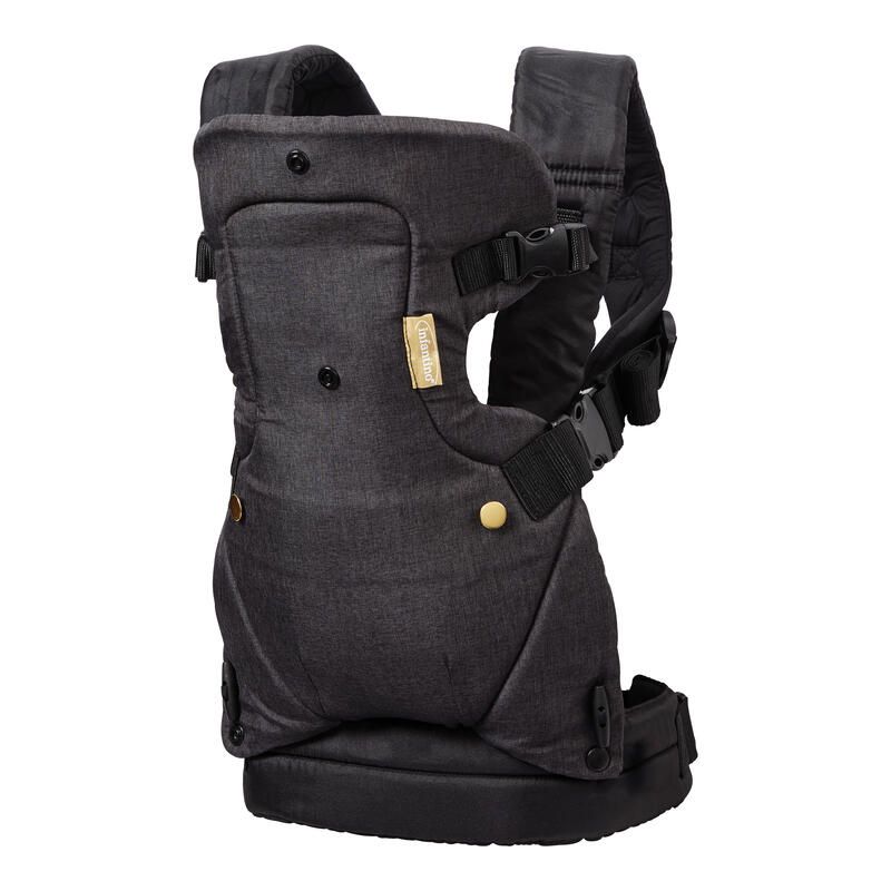 Porte Bebe - Flip 4en1 Denim Noir Or - infantino