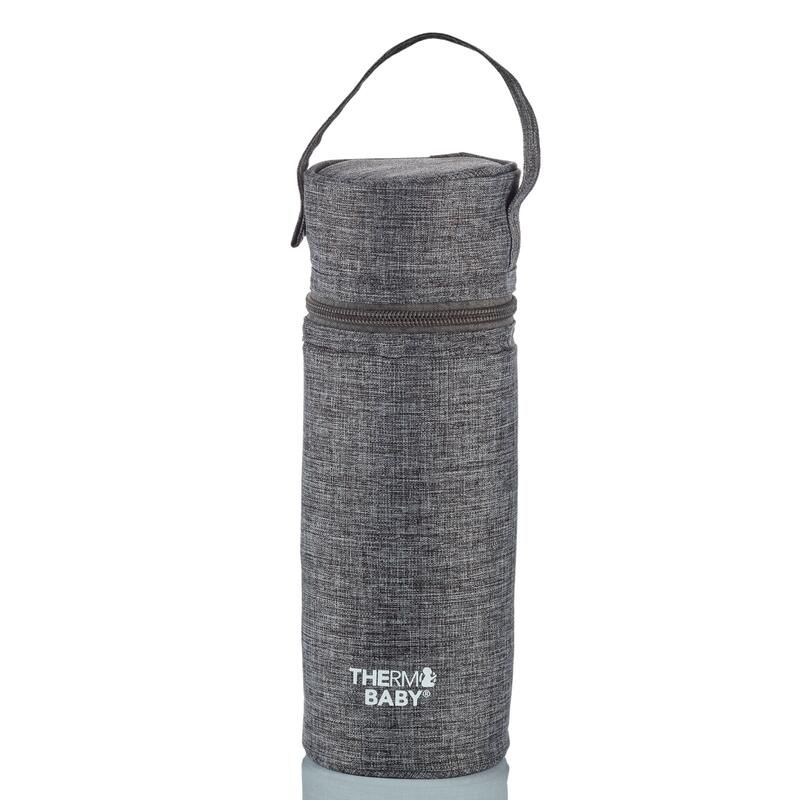 Porte Biberon Isotherme Gris Chin Thermobaby - thermobaby