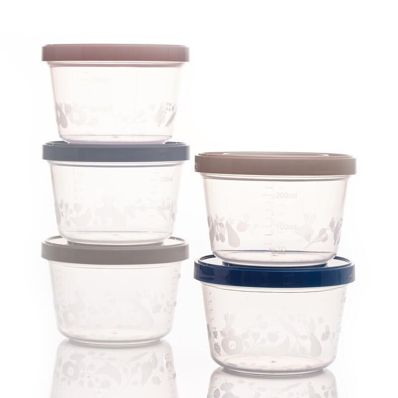 Lot De 5 Boites De Conservation De 250 Ml - thermobaby