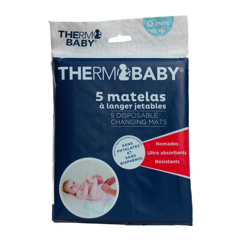5 Matelas A Langer Jetables Thermobaby - thermobaby
