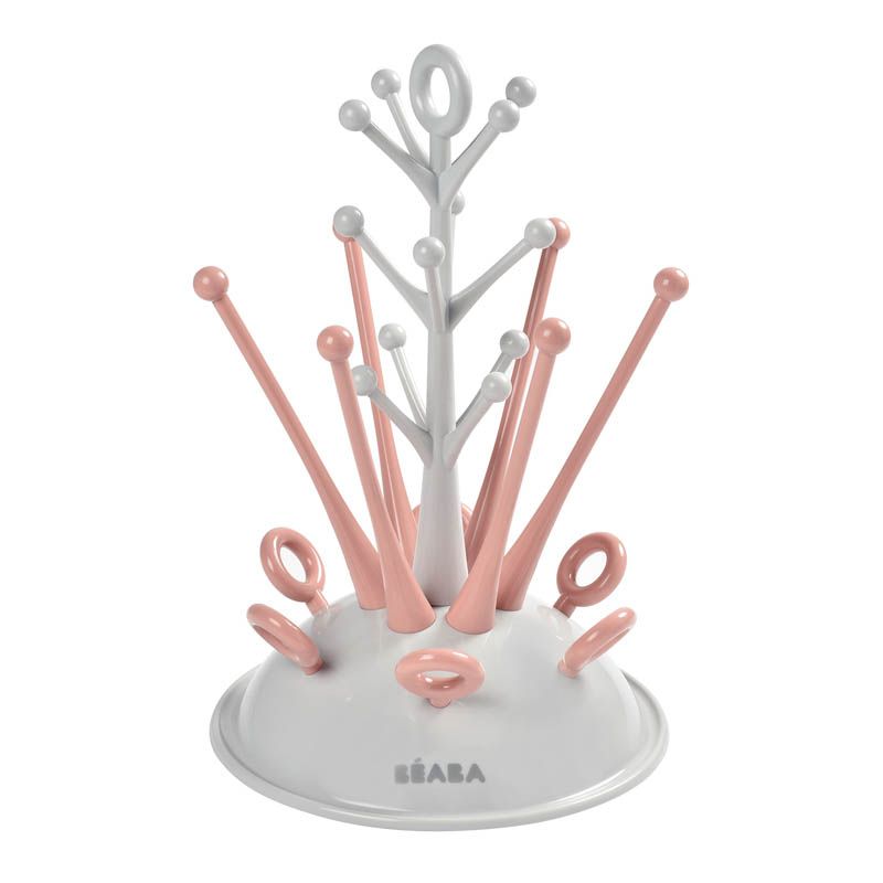 Egoutte-biberons Arbre Old Pink - beaba