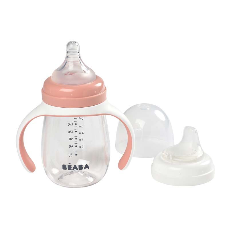 Biberon Apprentissage Old Pink - beaba