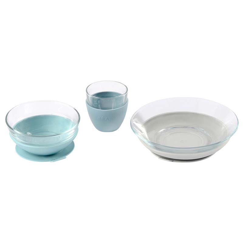 Coffret repas verre Jungle - beaba