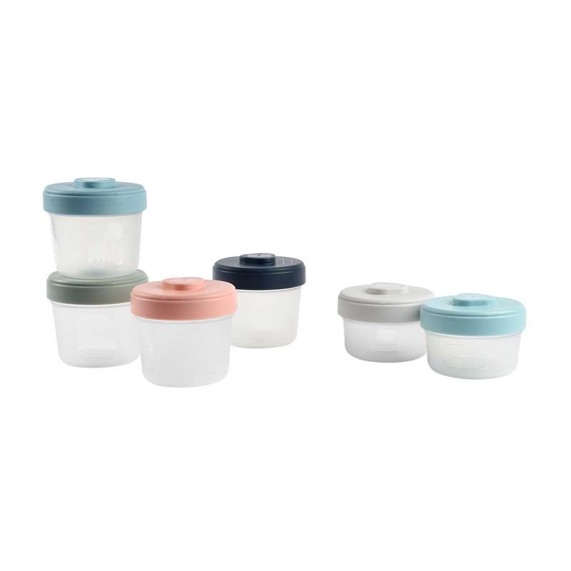 Portions Clip 2eme Age X6 200ml Coloris Assortis - beaba