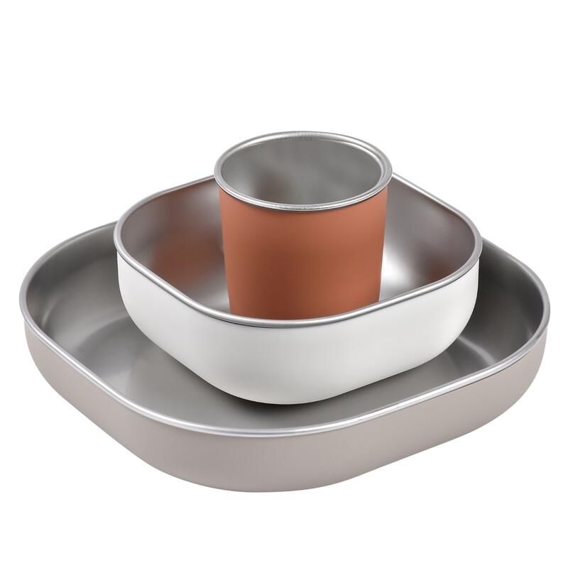 Coffret Repas Inox Terracotta - beaba
