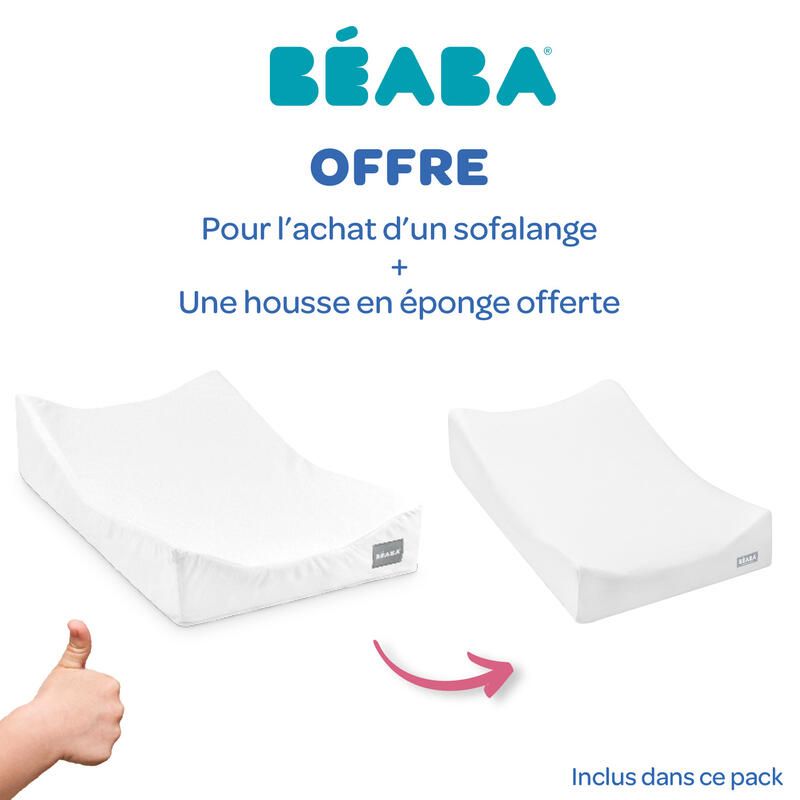 Matelas Sofalange + housse éponge offerte - beaba