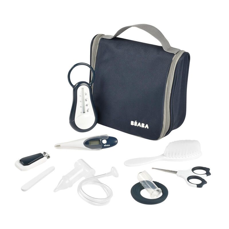 Trousse Toilette Nomade 9 Accessoires Night Blue - beaba