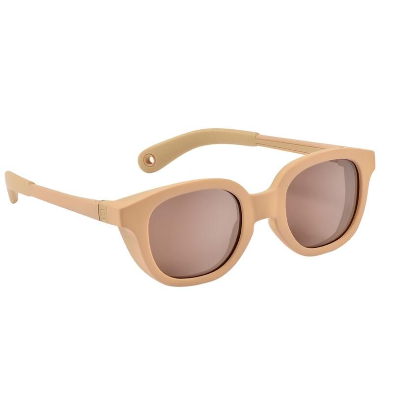 Lunettes de soleil Square Lucky 9-24m Ocre Cognac - beaba