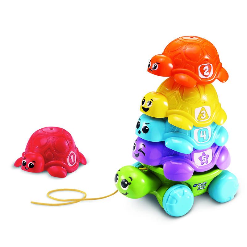 Famille Empilo Tortue Plastique Re Multicolore Vtech Baby Vtech Baby - vtech