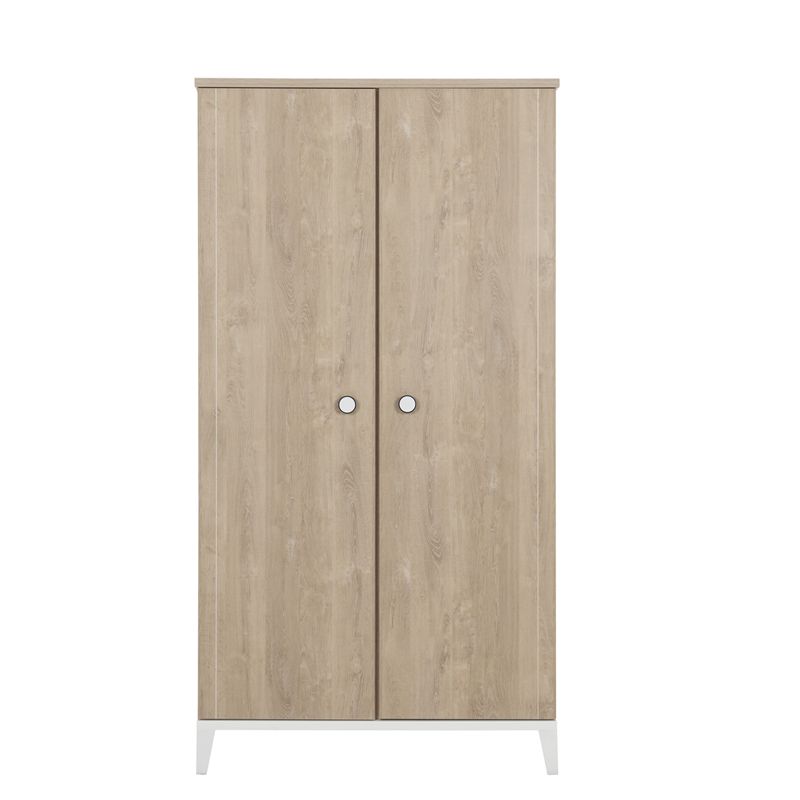 Armoire 2 portes Marcel Blanc - galipette