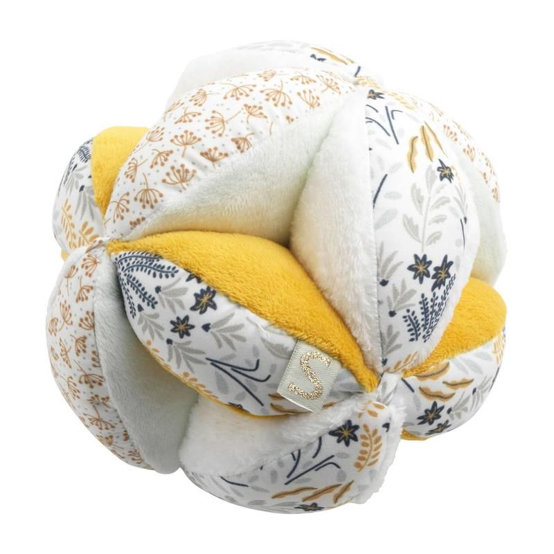 Balle Sensorielle Promenons Nous 18cm - sauthon baby deco