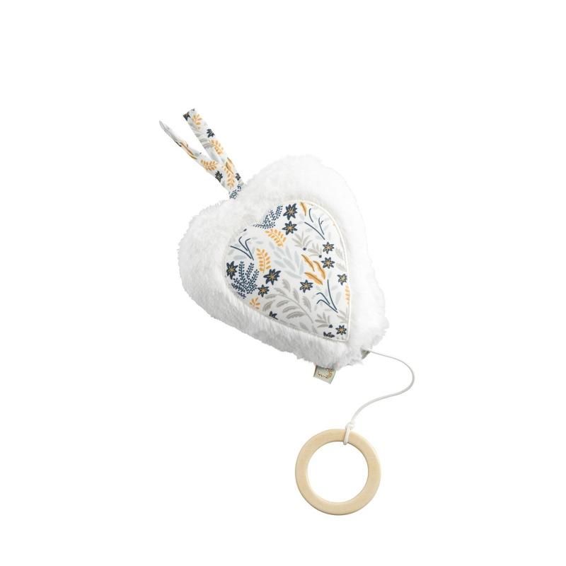 Peluche Mini Musical Promenons Nous - sauthon baby deco