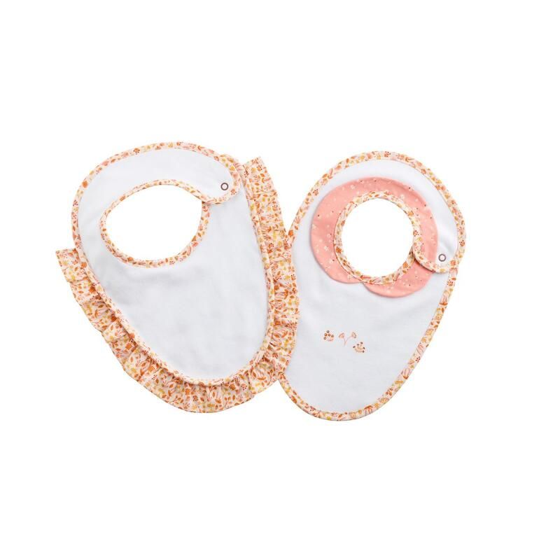 Bavoirs X2 Esmee - sauthon baby deco