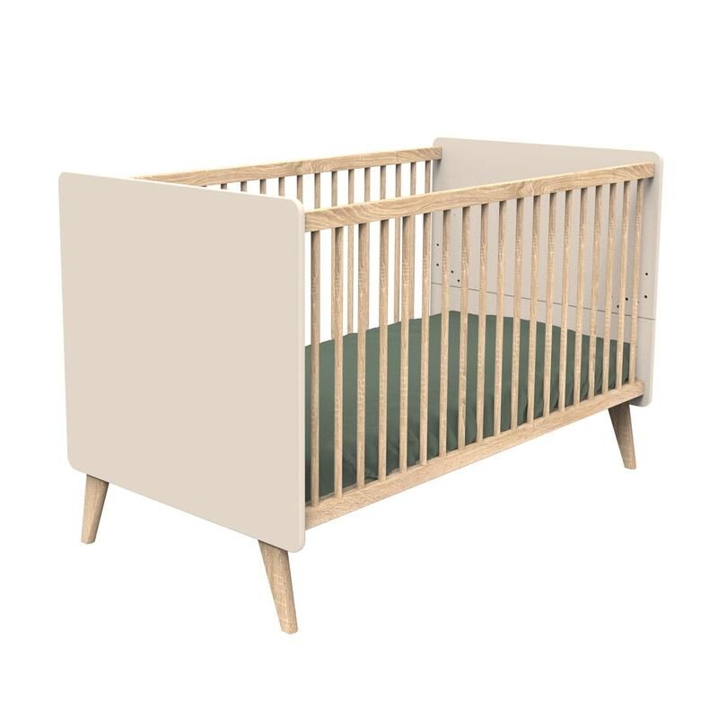 Lit bébé évolutif 70x140cm Basile - sauthon