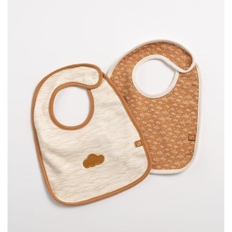Bavoirs X2 Orsino - sauthon baby deco