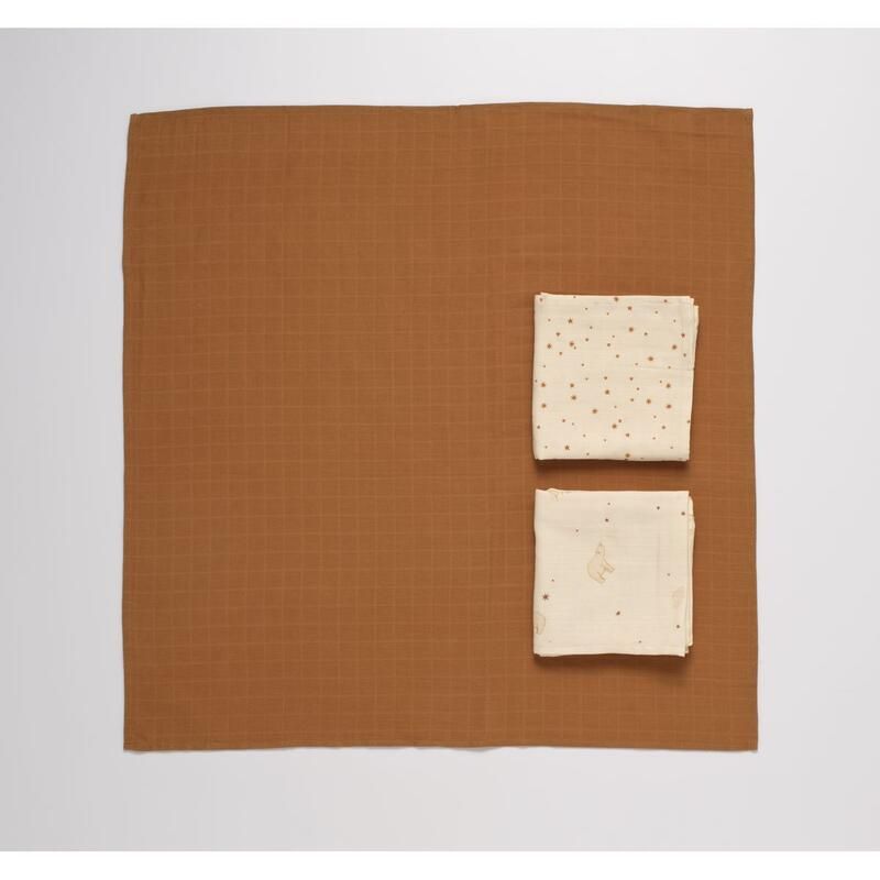 Langes 70x70cm X3 Orsino 70x70cm - sauthon baby deco