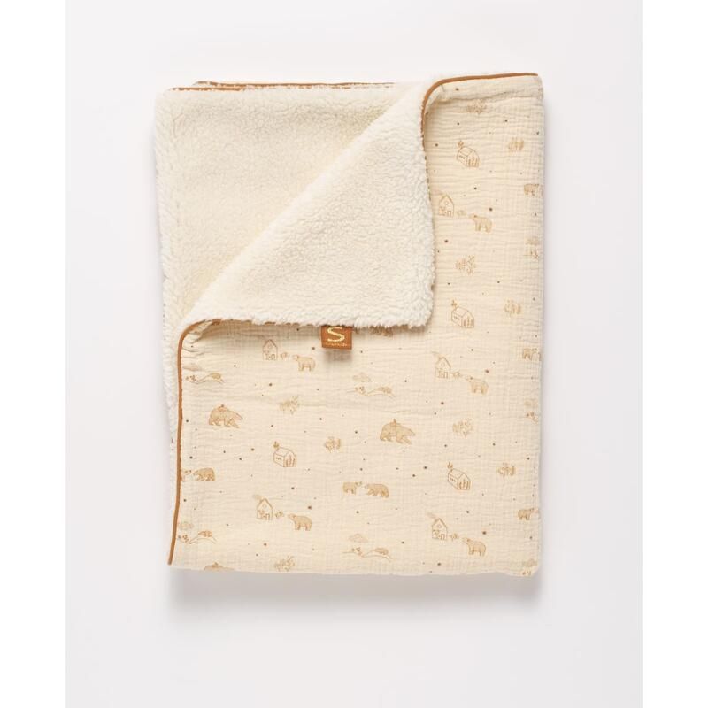 Couverture Polaire Orsino 75x100m - sauthon baby deco