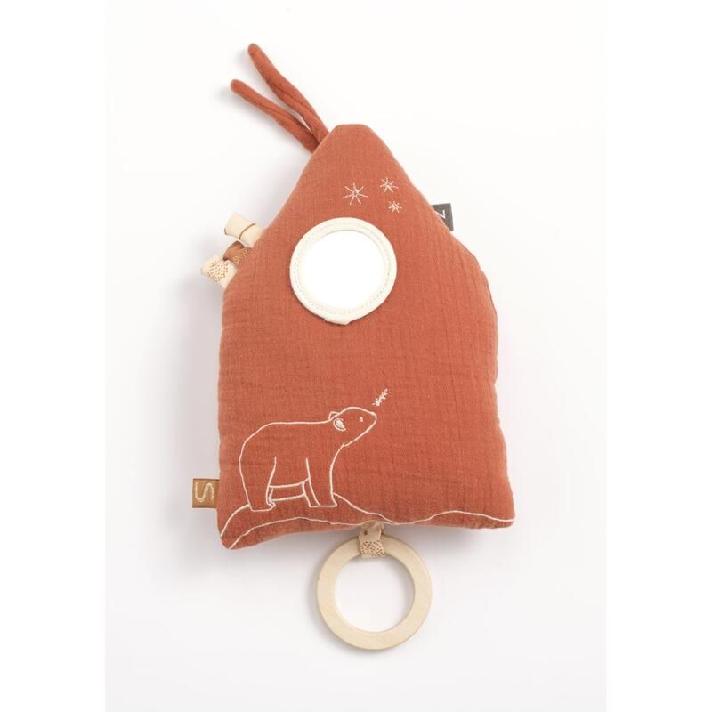 Peluche Mini Musical Orsino - sauthon baby deco