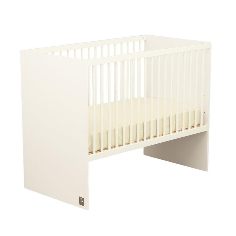 Lit bébé 60x120cm Paloma Blanc - sauthon
