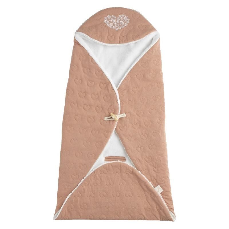 Couverture Nomade Petit Coeur - sauthon baby deco