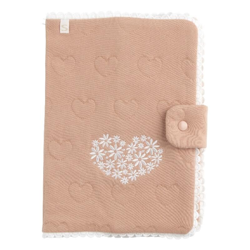 Protege Carnet De Sante Petit Coeur - sauthon baby deco