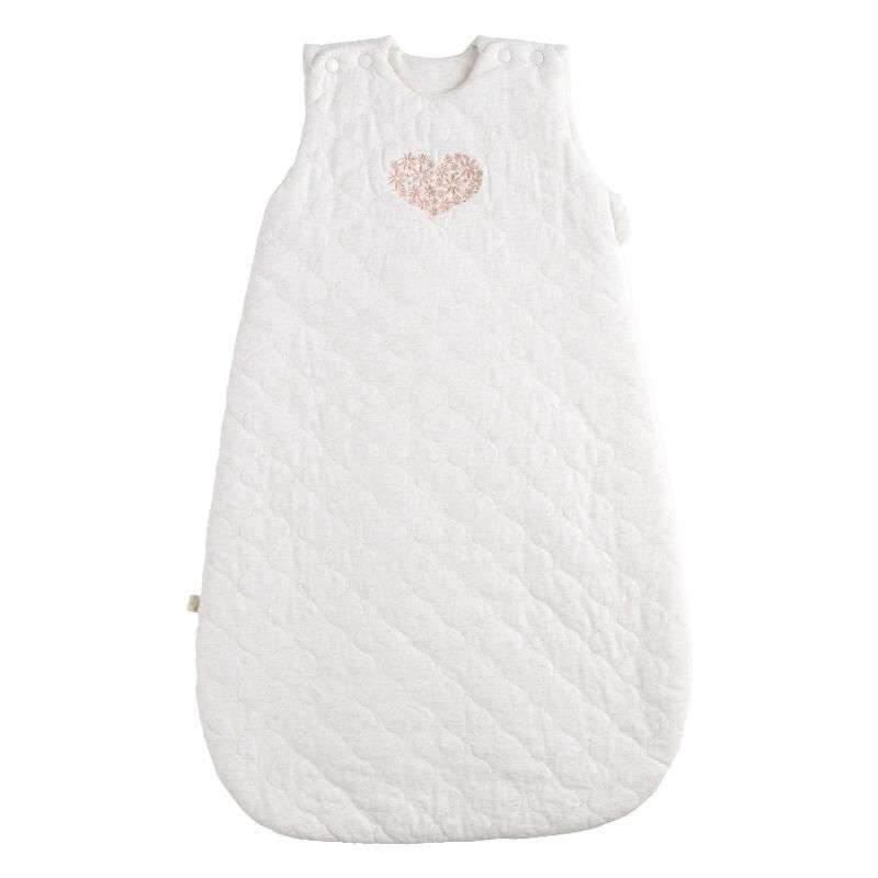 Gigoteuse Petit Coeur 70cm Beige - sauthon baby deco