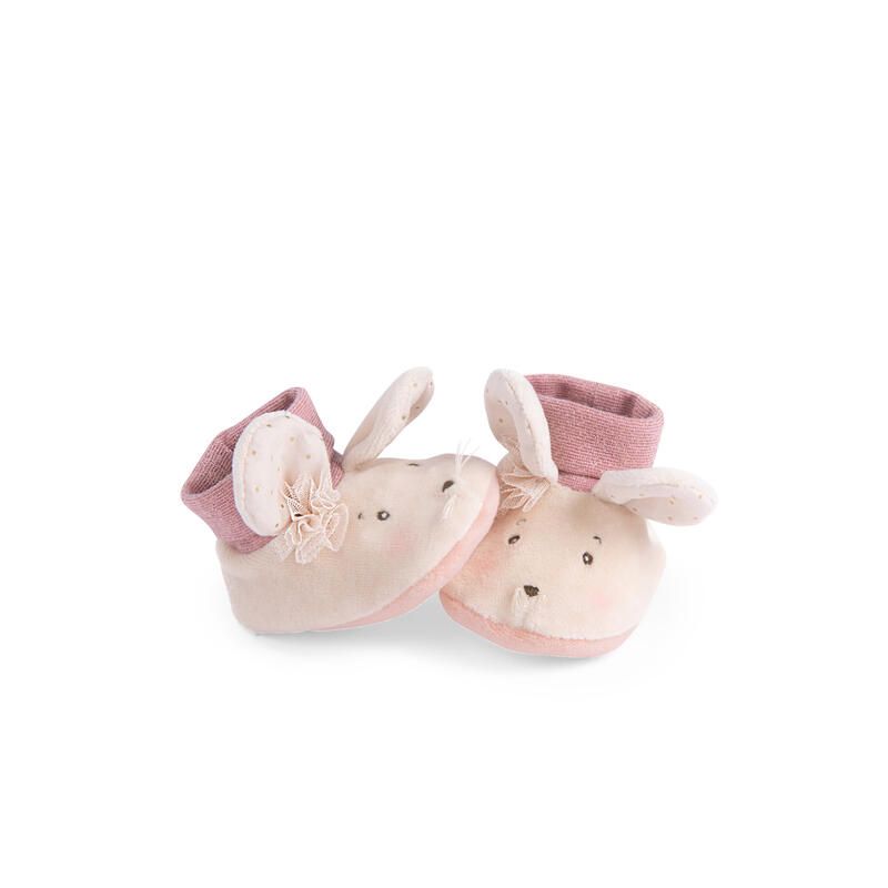 Chaussons La Petite Ecole De Danse Souris Rose - moulin roty