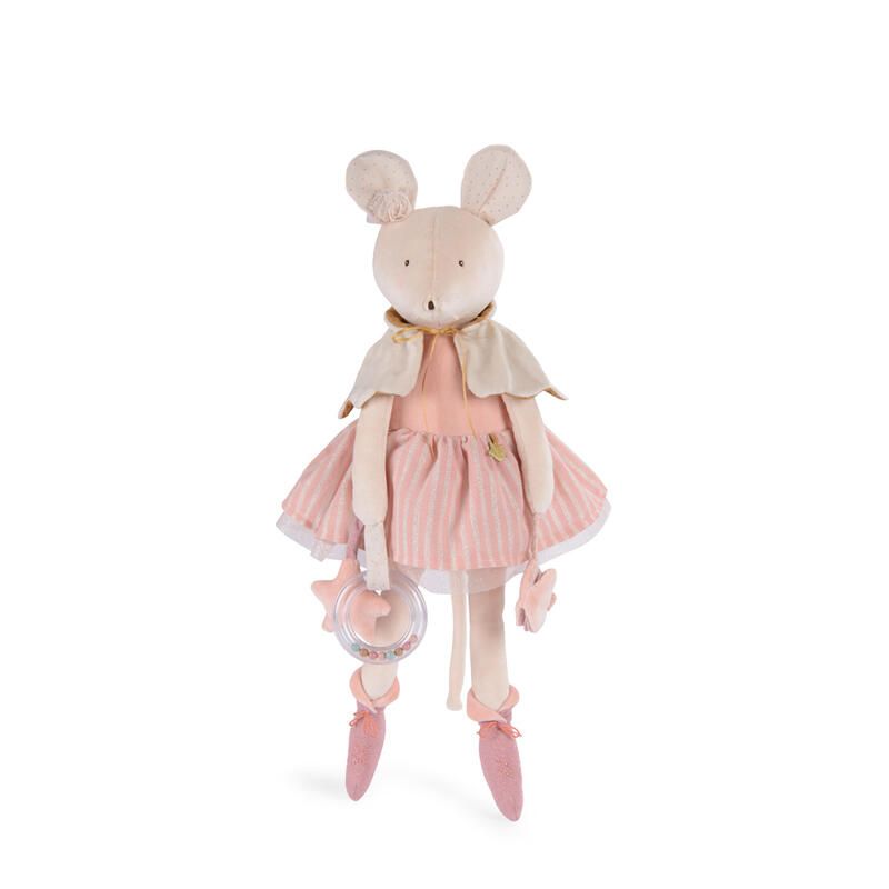 Grande Souris Dactivites La Petite Ecole De Danse Rose/Crme Moulin Roty La Petite Cole De Danse - moulin roty