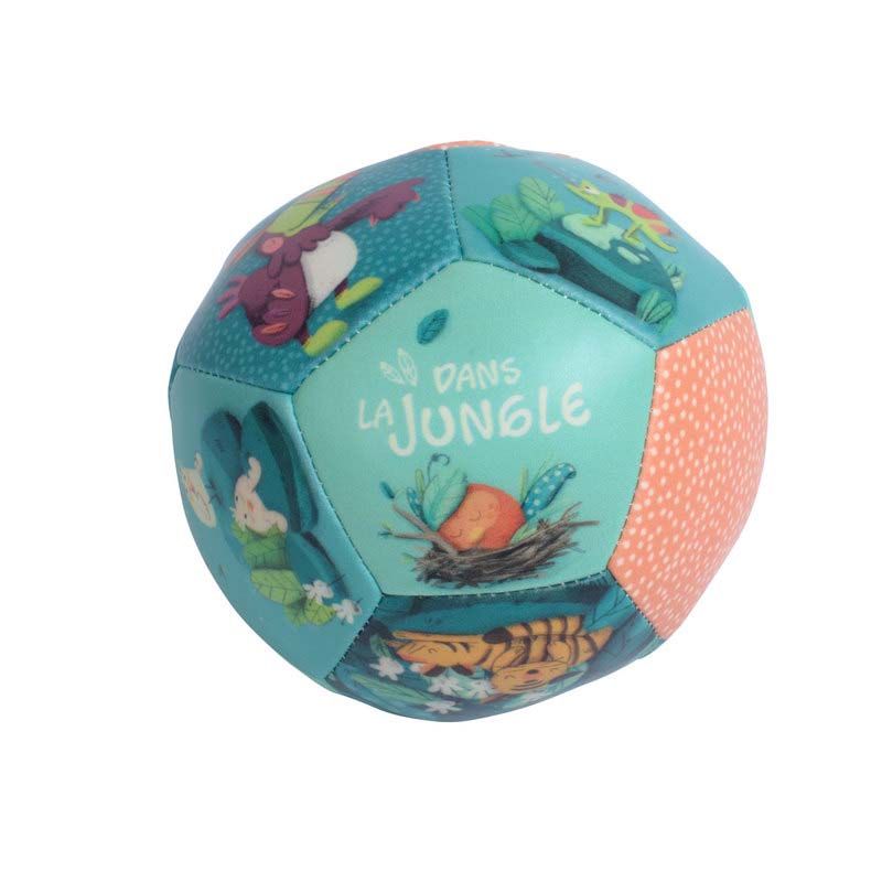Ballon Bleu Dans La Jungle - moulin roty