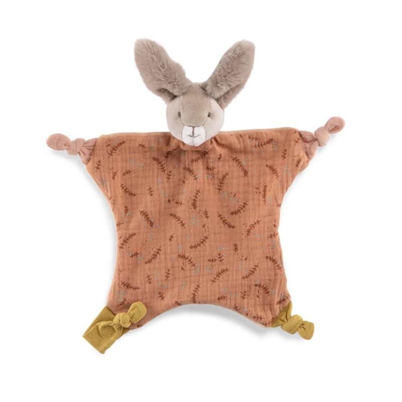 Doudou Lapin Argile Trois Petits Lapins - moulin roty