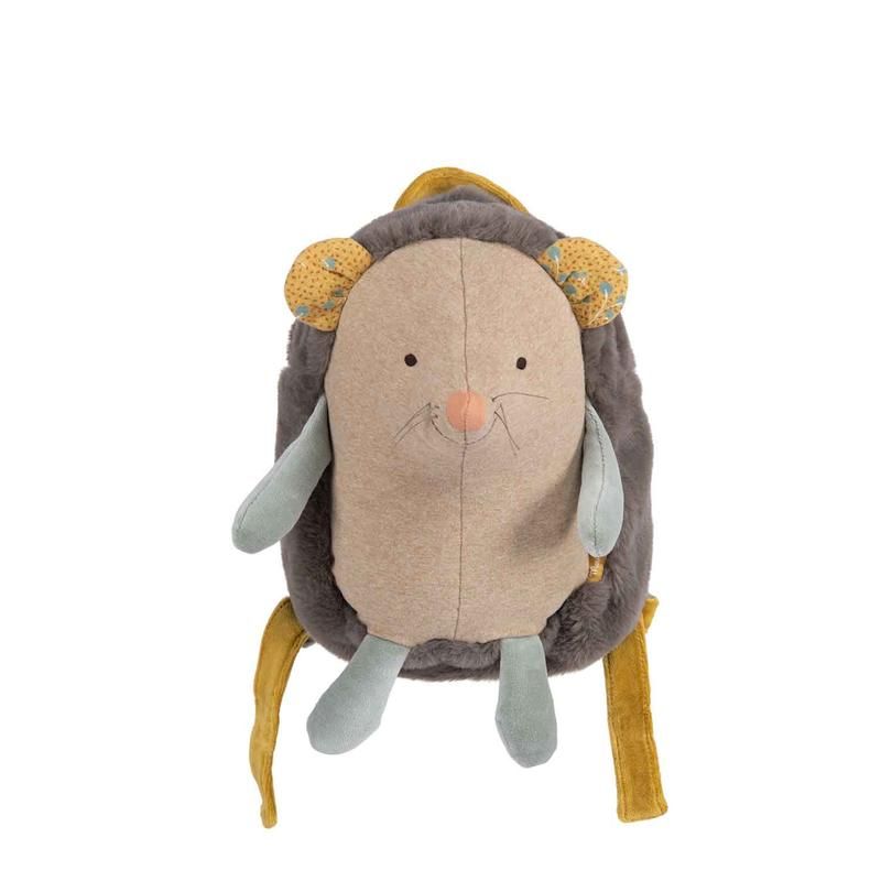Sac A Dos Herisson Multicolore Trois Petits Lapins - moulin roty