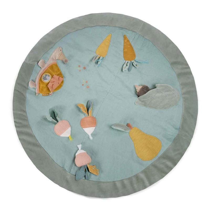 Tapis Deveil Multicolore Trois Petits Lapins - moulin roty