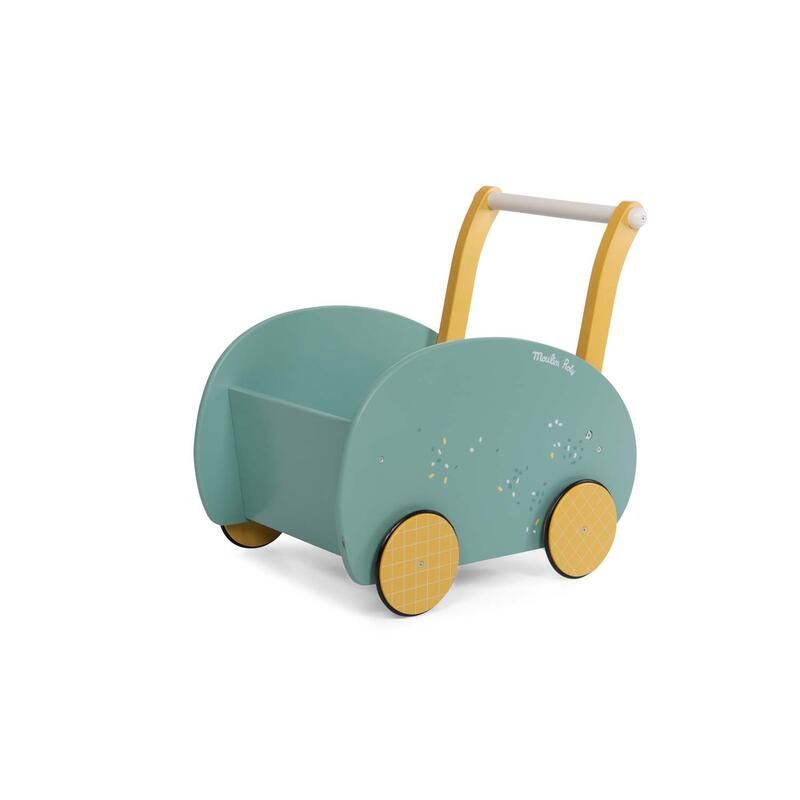 Chariot De Marche Trois Petits Lapins 12m+ Multicolore - moulin roty