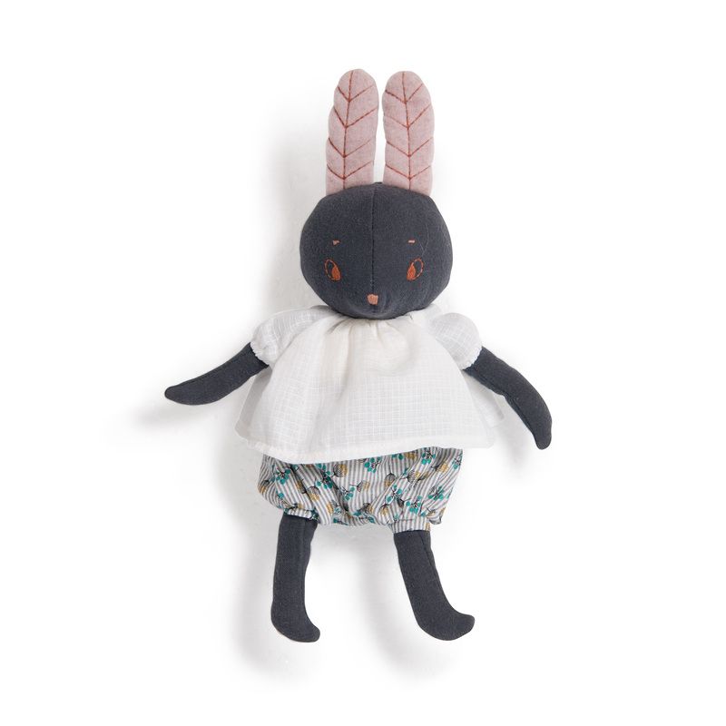 Poupee Lapin Lune Apres La Pluie Multicolore Moulin Roty Aprs La Pluie - moulin roty