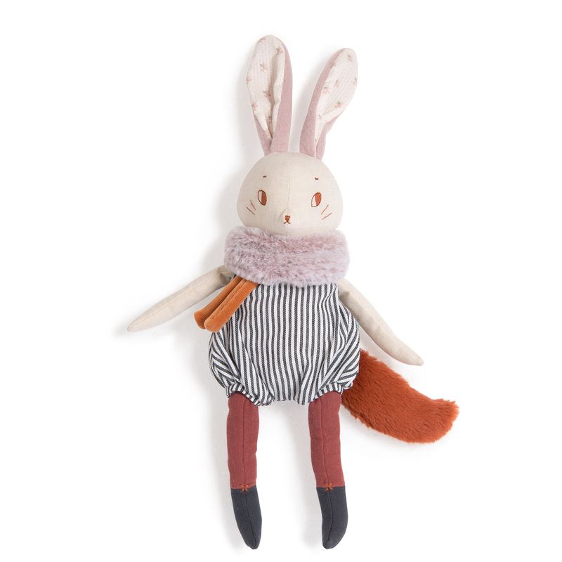 Grand Lapin Plume Apres La Pluie Multicolore Moulin Roty Aprs La Pluie - moulin roty