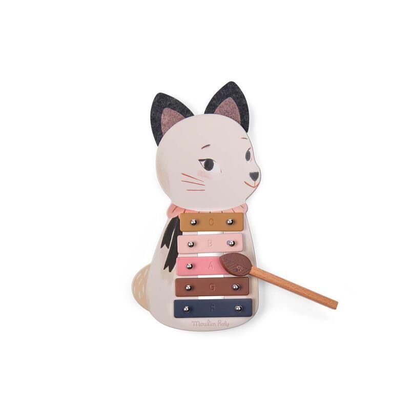 Metallophone Apres La Pluie Apres La Pluie 18 Mois Et Plus Multicolore - moulin roty