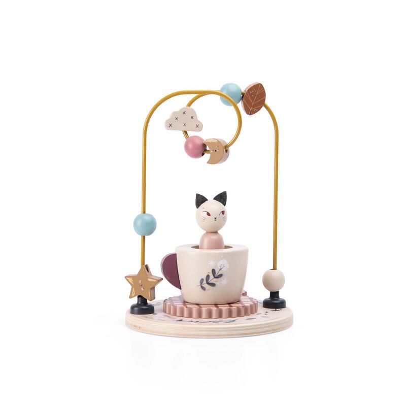 Circuit De Perles Avec Empilable Apres La Pluie 1+ Multicolore - moulin roty
