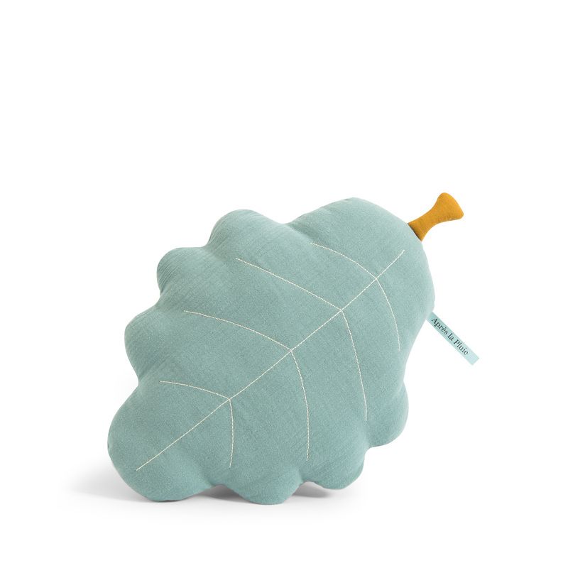 Coussin Feuille Apres La Pluie Vert - moulin roty