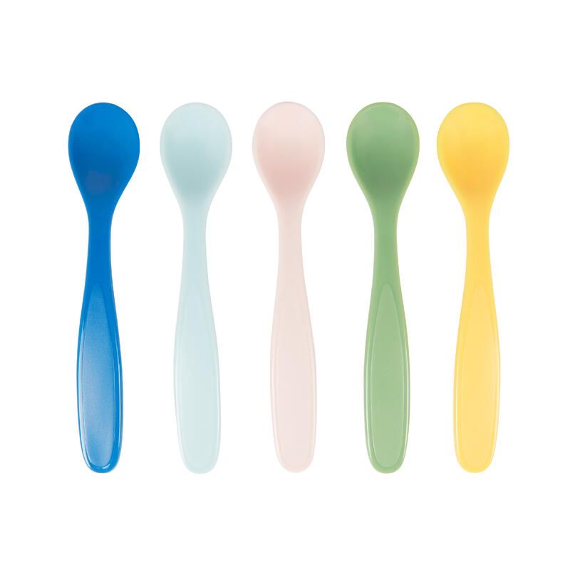 Lot de 5 cuillères souples - badabulle