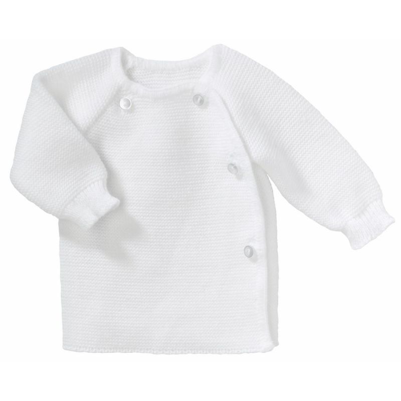 Brassiere Maille Blanc Premature - bebe9 creation