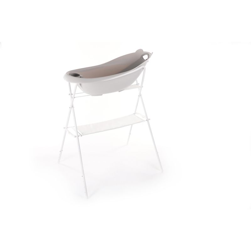 Baignoire Ourson Sage Gris Support Baignoire Ourson Bojungle - bojungle