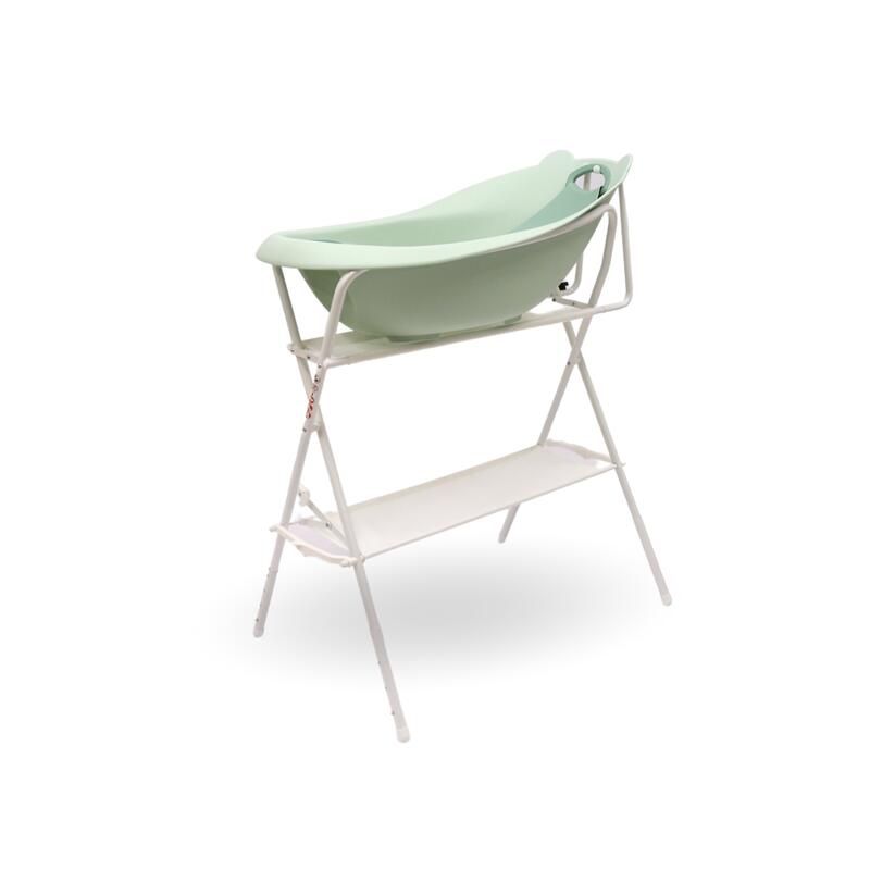 Baignoire Ourson Sage Vert Support Baignoire Ourson Bojungle - bojungle