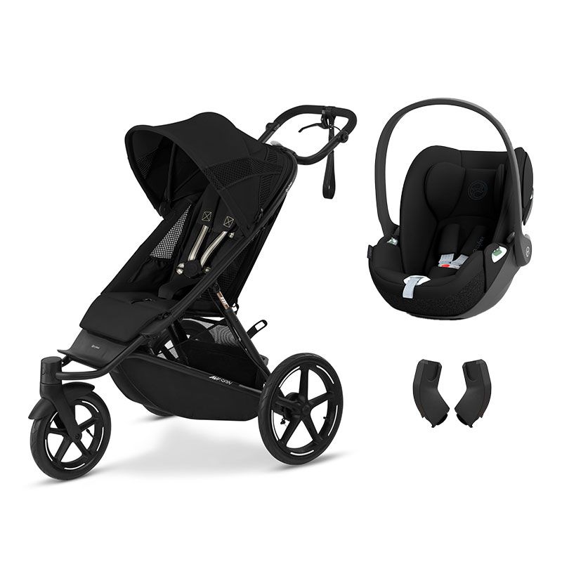 Poussette Duo Avi Spin - Moon Black Cloud T - Sepia Black Cybex - cybex