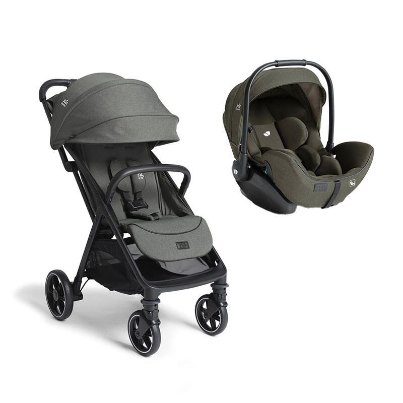 Poussette Duo Parcel Lx + Siège auto i-Level Pro Evergreen - joie