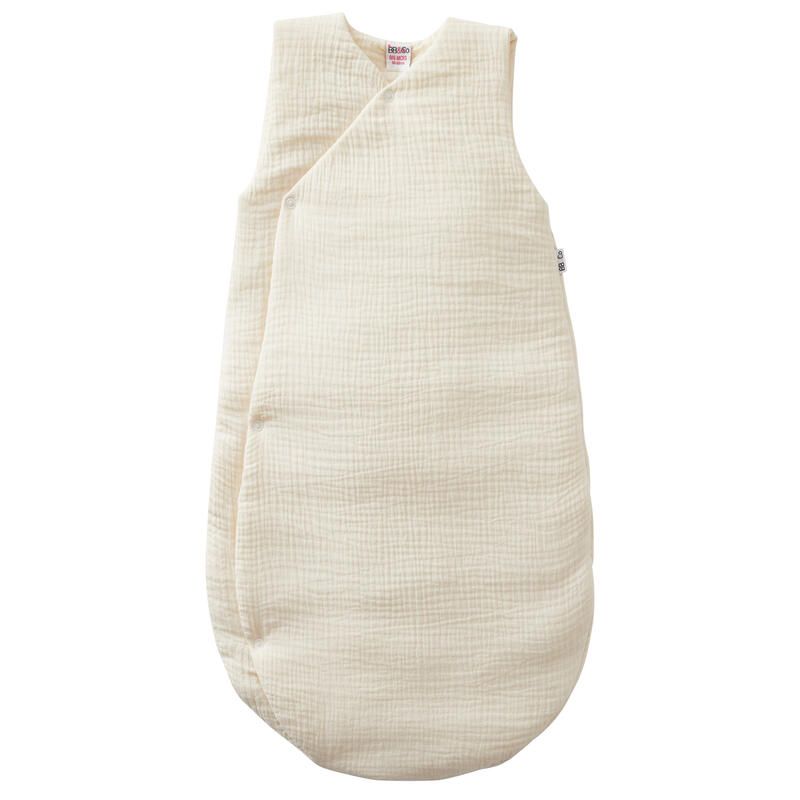 Gigoteuse Forme Kimono Ouatinee Gaze Mixmatch 6-18m Mousse De Lait - bb&co