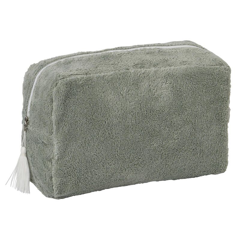 Trousse Toilette En Bambou Mixmatch Vert De Gris - bb&co