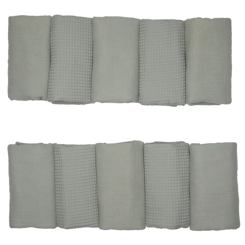 Protections De Barreaux X10 Mixmatch Vert De Gris - bb&co
