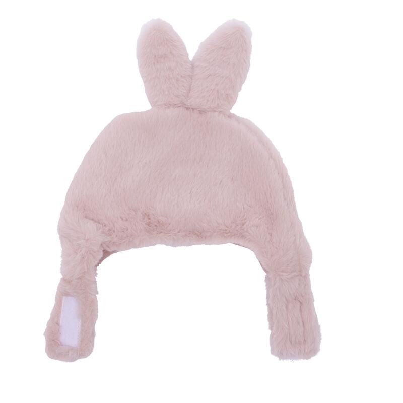 Bonnet lapin fausse fourrure Angora 0-6mois - Pétale - bb&co